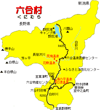 �Z�����̒n�}